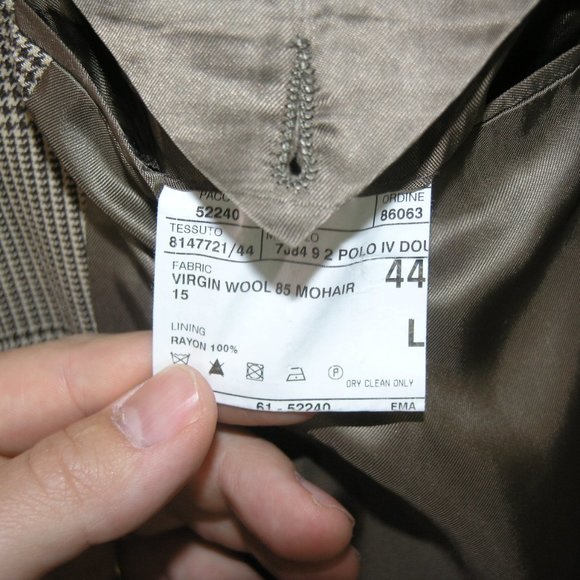 Polo Ralph Lauren Corneliani Mohair Blend Blazer - Picture 9 of 11